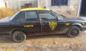 Atracan a taxista y le roban unidad, horas después es ubicada en Amozoc de Mota