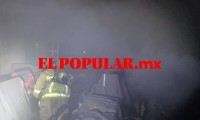 Incendio en presidencia auxiliar de Totimehuacan