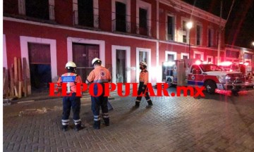  Derrumbe de casona deja un herido en el barrio El Alto