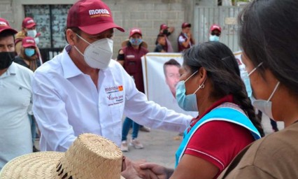 Secuestran a Hilario Martínez candidato en Palmar de Bravo