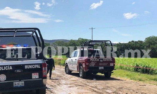 Localizan cadáver de mujer en terrenos de siembra en Izúcar de Matamoros