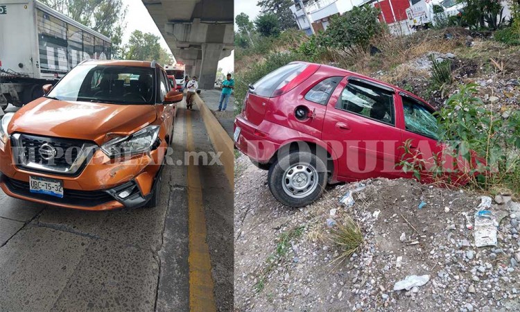 ¿Carritos chocones? Tres choques causan cierre parcial de la autopista México-Puebla