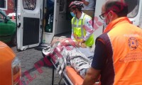 Trabajador sufre quemaduras por descarga eléctrica en Analco