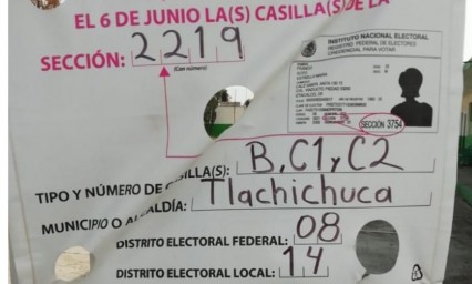 Balaceras en casillas de Tlachichuca