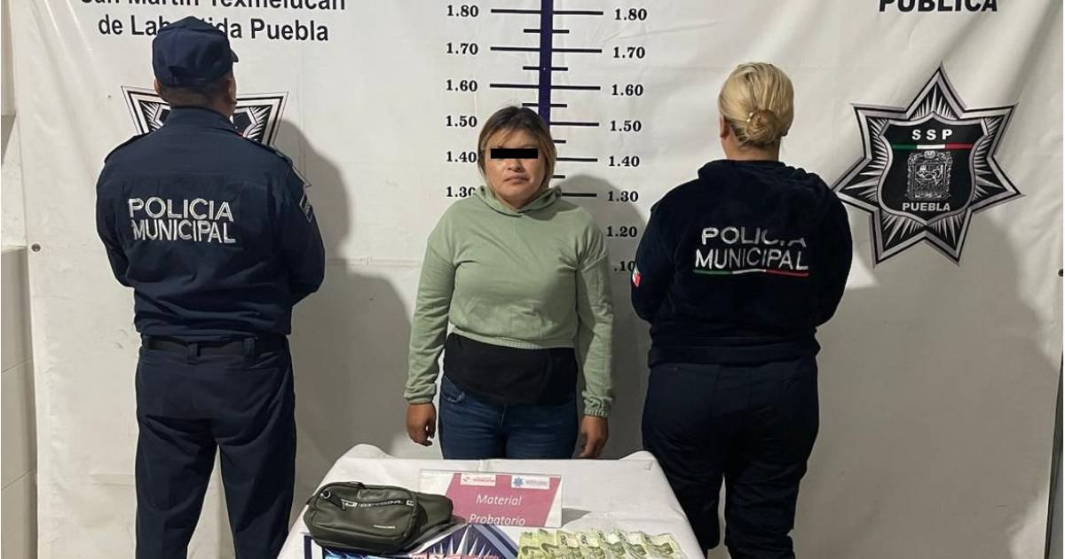 Capturan a Liliana “N” Alias “La Gringa” en San Martín Texmelucan