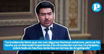 Javier Aquino: Inseguridad a la alza en puebla por cambio en los mandatos