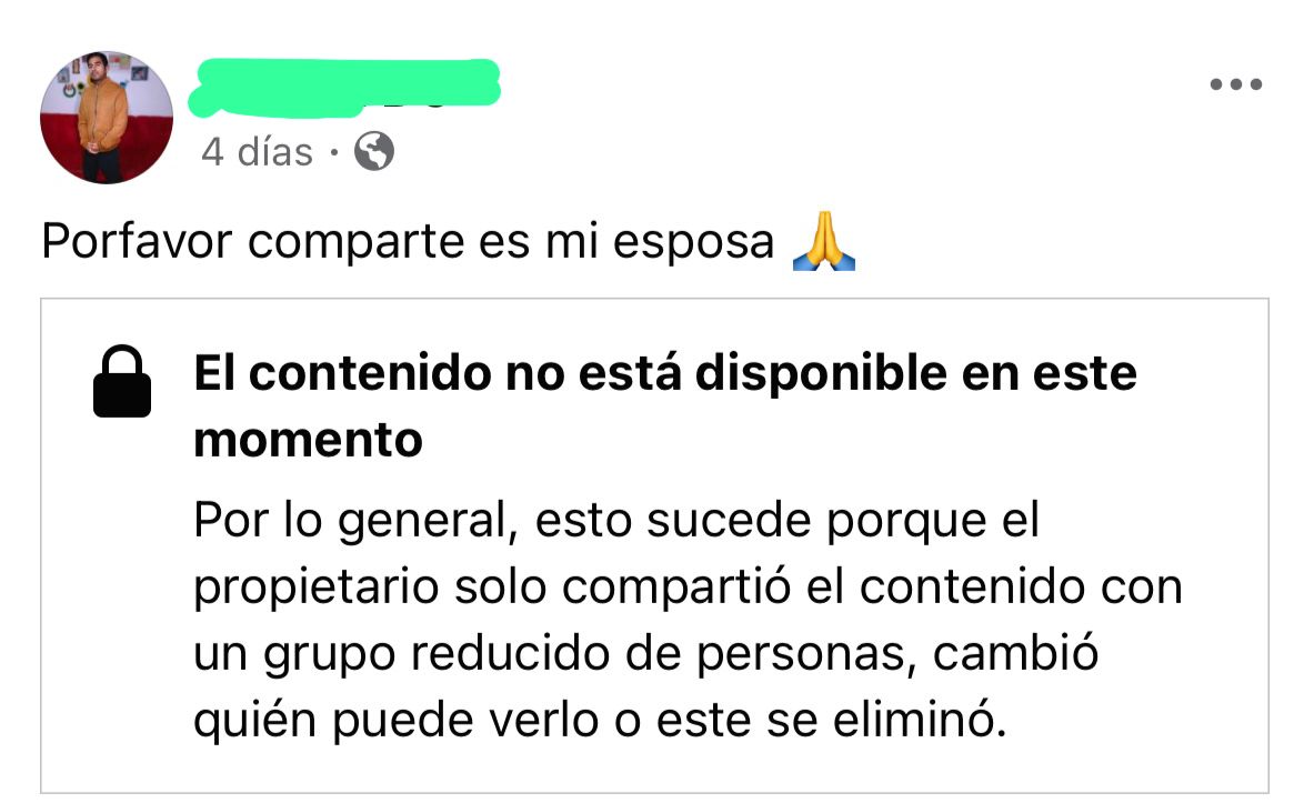 El último mensaje que el presunto feminicida borró luego de la desaparición de su esposa 
