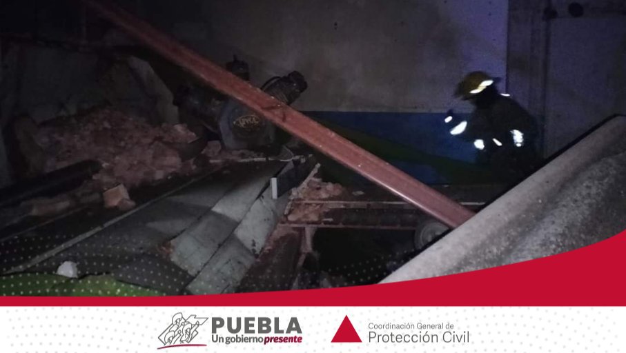 Explosión en San Pedro Cholula