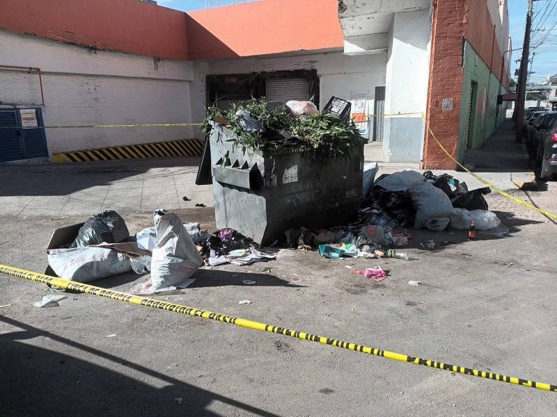 Feto encontrado en basurero. 