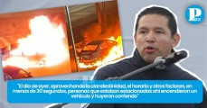 Incendio de automóvil frente al C5 fue por conflicto entre grupos criminales