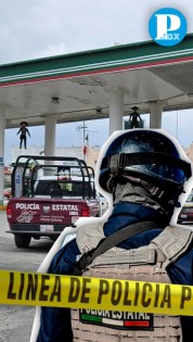 Ataca a su expareja en gasolinera “La Garita”; policías frustran el feminicidio 