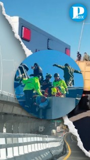 Camionero sobrevive a accidente en la autopista México-Puebla