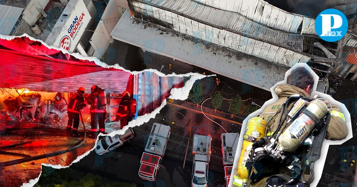 Emanuel, el panadero que sobrevivió al incendio de la Gran Bodega en Amalucan