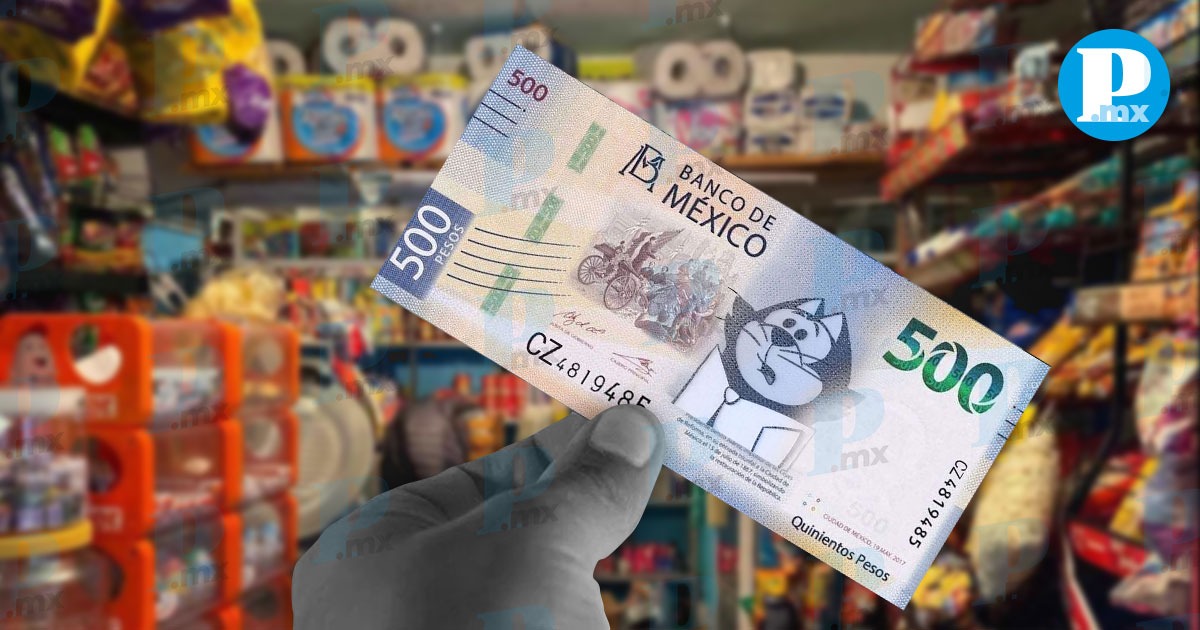 Modus operandi para estafar cambio de 500 pesos en Puebla