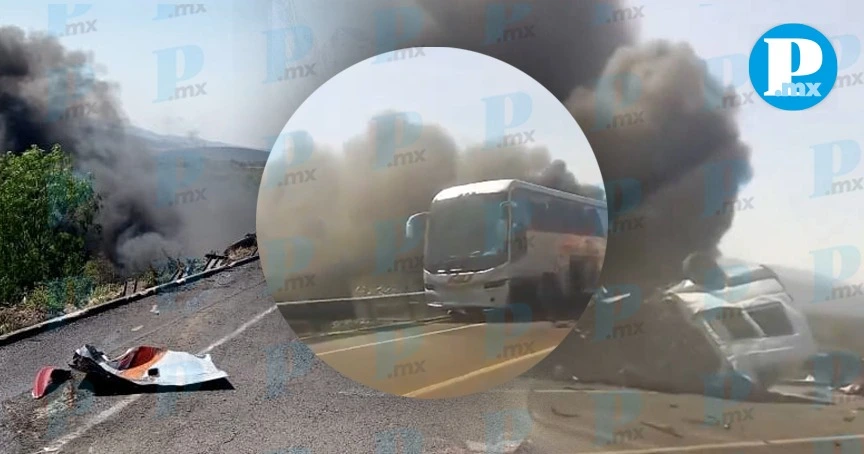 Aparatoso accidente en la Cuacnopalan-Oaxaca deja varios heridos y muertos