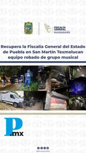 Fiscalía recupera equipo robado de Los Ángeles Azules en San Martín Texmelucan
