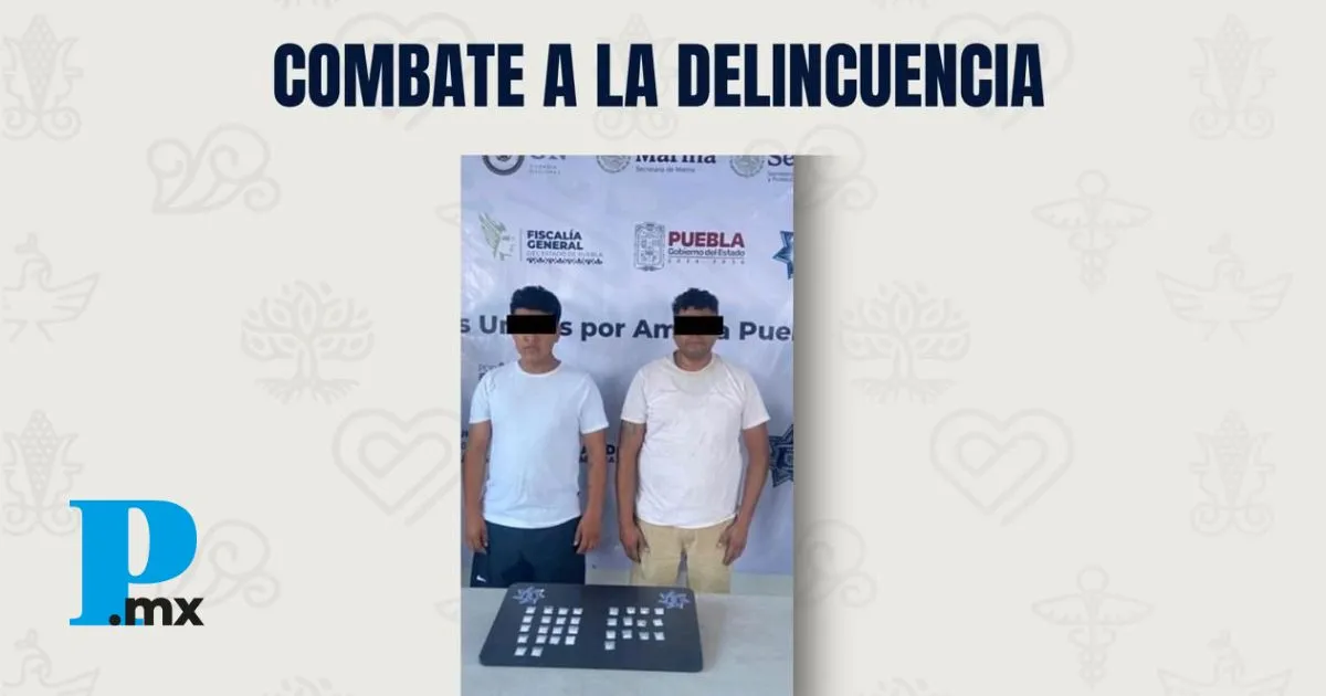 Detienen a dos sujetos con 31 dosis de cristal tras intentar huir de patrullaje interinstitucional en La Pedrera
