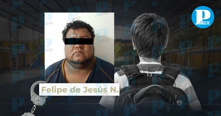 Detienen a profesor en Tepeaca por presunto abuso sexual contra alumna