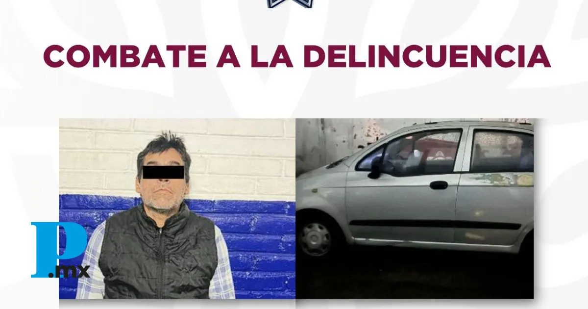 Gobierno de Tehuacán recupera automóvil con reporte de robo y presenta a presunto responsable ante la FGE
