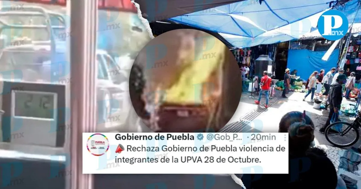 Encapuchados provocan enfrentamiento en el Mercado Hidalgo