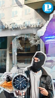 En menos de un mes, Sanborns del Centro de Puebla sufre otro cristalazo
