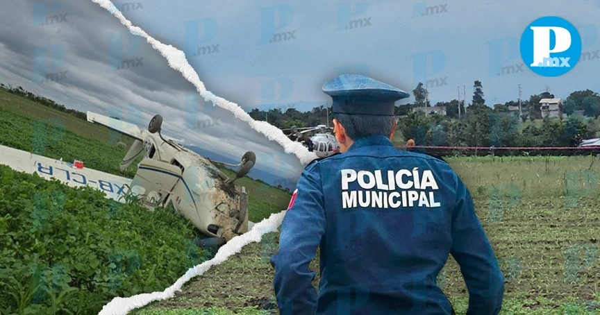 Aeronave tipo “Piper” sufre incidente tras despegar del Aeropuerto Hermanos Serdán