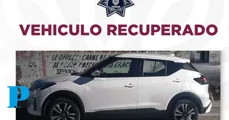 Recuperan camioneta robada en Plaza El Paseo en Tehuacán, el vehículo se mantiene en investigación por la FGE