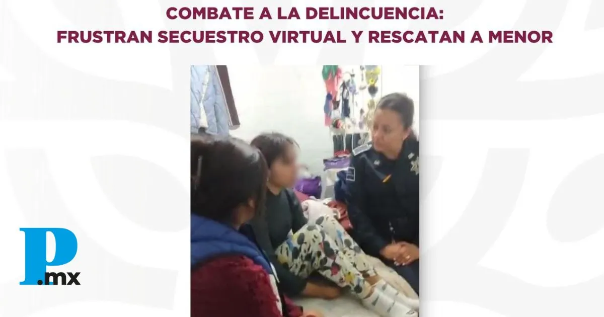 Seguridad Pública de Tehuacán frustra secuestro virtual de menor de 16 años; exhortan a denunciar extorsiones al 911
