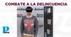 Policía Municipal de Tehuacán detiene a sujeto con 16 dosis de cristal en la colonia Observatorio