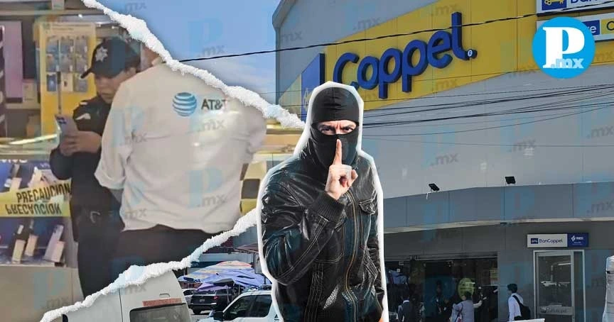 Coppel sufre dos asaltos en menos de 48 horas en Puebla capital