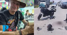 Atropellan al comunicador poblano Fredy Aco mientras viajaba en moto