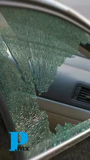 Cristalazo en Parque Puebla: roban estéreo a unos metros de Liverpool