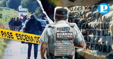 La noche del lunes se recibió un reporte anónimo sobre restos humanos en la misma zona