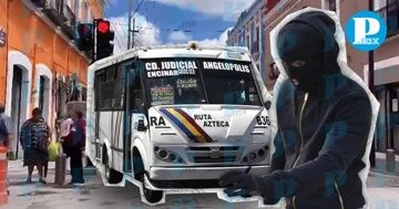 Con lujo de violencia asaltan unidad 30 de la Ruta Azteca