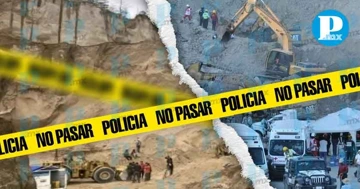 Protección Civil Estatal confirmó que no había más personas atrapadas durante el derrumbe