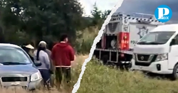 La zona fue acordonada mientras peritos de la FGE