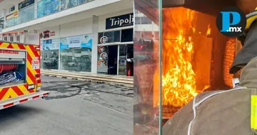  Las autoridades reportaron únicamente daños materiales en el área afectada de la taquería