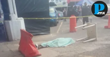 Elementos de seguridad acordonan el área de La Fayuca tras el ataque armado que dejó una persona sin vida.