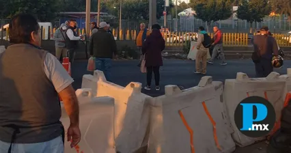 Este lunes se registró caos vial en Valle de México por bloqueos simultáneos