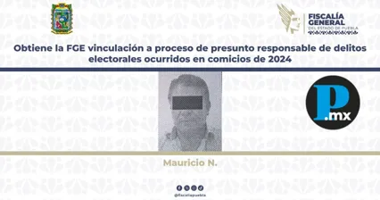 Mauricio N fue señalado por la destrucción de documentación y material electoral