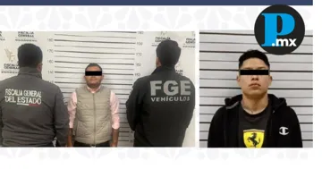 Detienen a dos por robo de vehículos con violencia en Puebla y San Andrés Cholula