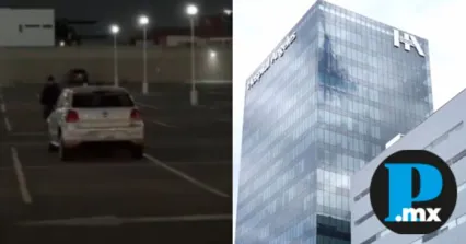 Personal de vigilancia se deslindaron del robo y le exigieron a la víctima que dejara de grabar.