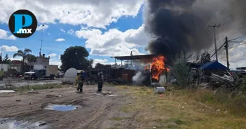 La Secretaría de Seguridad Pública y Tránsito Municipal de Texmelucan acordonó la zona