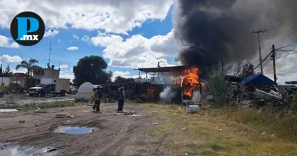La Secretaría de Seguridad Pública y Tránsito Municipal de Texmelucan acordonó la zona