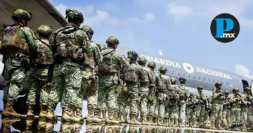 Las personas detenidas y los objetos asegurados fueron puestos a disposición de las autoridades competentes