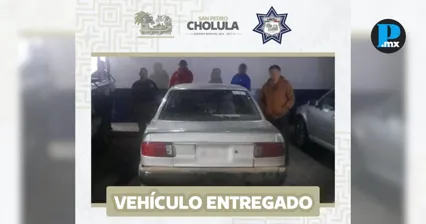 La SSC Cholula localiz&oacute; y recuper&oacute; un veh&iacute;culo con reporte de robo