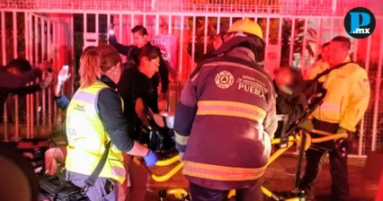 Explosi&oacute;n de tanque de gas deja cuatro heridos en la colonia Roma, Puebla