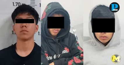 Operativo en Almecatla deja tres detenidos por robo a transe&uacute;nte