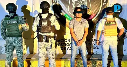 Capturan en Puebla a &ldquo;El Goku&rdquo;, acusado de homicidio en Acapulco