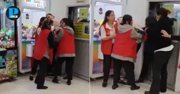 Presunta fardera simula embarazo para robar en Soriana de Plaza Loreto